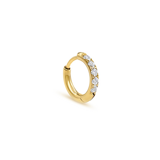 Golden Dusk Sparkle Ear Ring