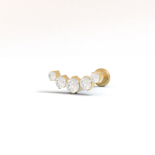 Orion Gold Titaniu flat back