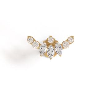 Antalia Gold Titanium flat back