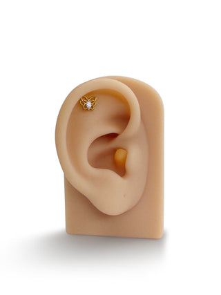 Butterfly Gem Ear Flat back