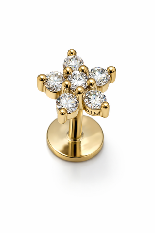 Bloom Diamond Flat Back Stud