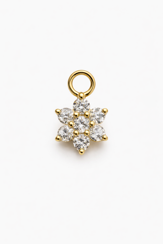 Forever Bloom Gold & Diamond Ear Charm