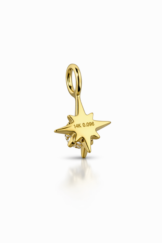 Stella Compass - Gold & Diamond Ear Charm