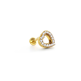 Golden Love Spark Titanium Flat back