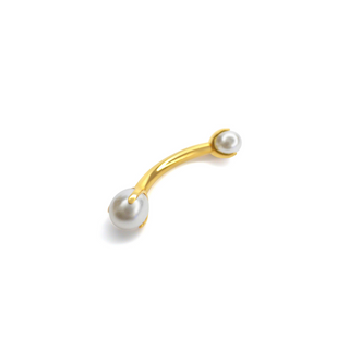 Elegant Gold Rook Piercing