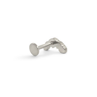 Crescent Crystal Arc Flat Back