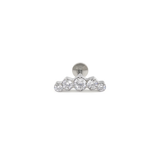 Gradient Crystal Arc Flat Back