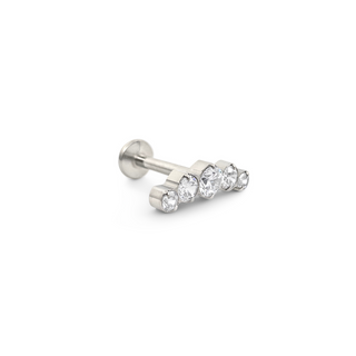 Gradient Crystal Arc Flat Back