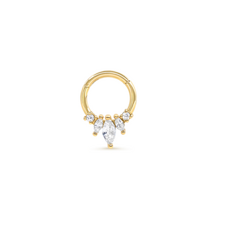 Golden Bloom Luxe Ear Ring