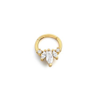 Golden Bloom Luxe Ear Ring