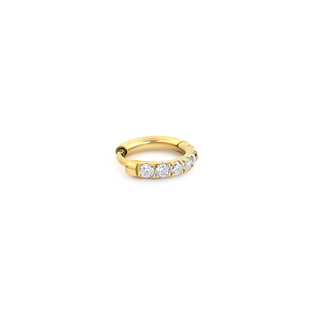 Golden Dusk Sparkle Ear Ring